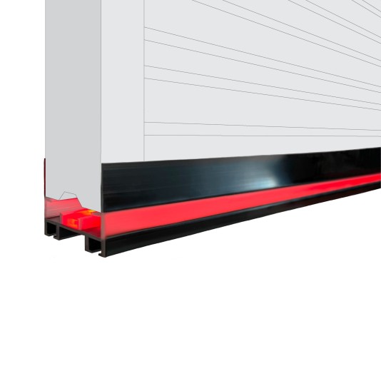 Miller Edge Aries LED Mounting Channel Kit for 14' 3" to 20' 2" Sectional Doors 