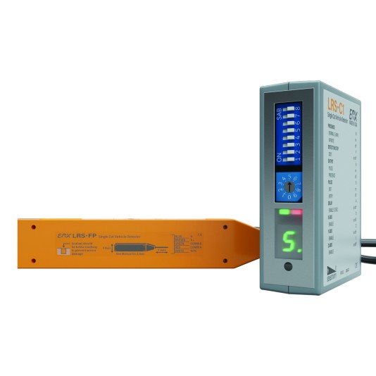 EMX Single Cut LRS Vehicle Detector Sensor Kit - Flat Pack Vehicle Detector Sensor With 100' Lead-In Wire and LRS Controller - LRS-FP-100-K