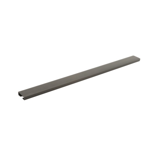 ME110-C-1 Miller Edge ME110-C Mounting Channel Flat, rigid PVC 1ft