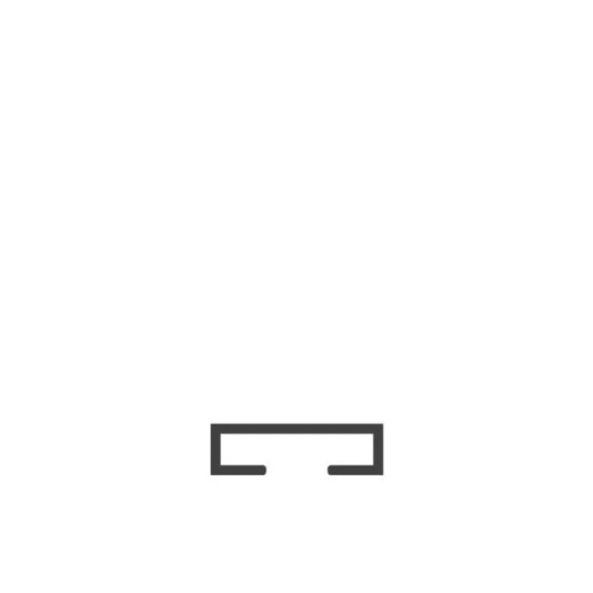 Miller Edge Flat Mounting Channel for ME110 Gate Sensing Edge (Edges)
