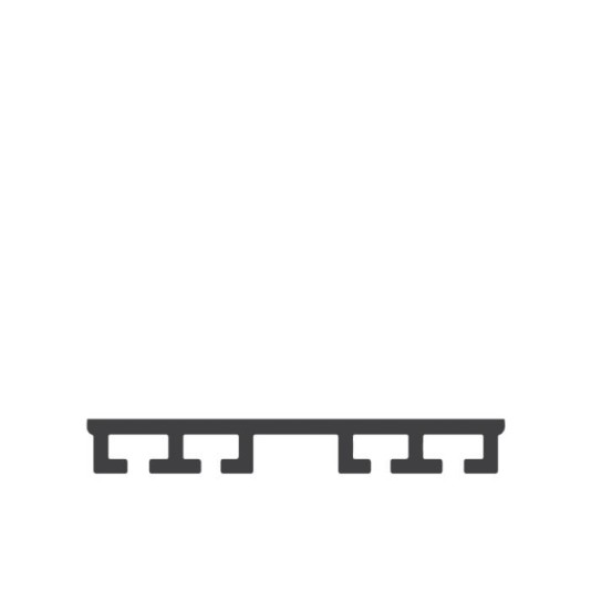 Miller Edge ME112 Flat Mounting Channel for CLIMA-GUARD 