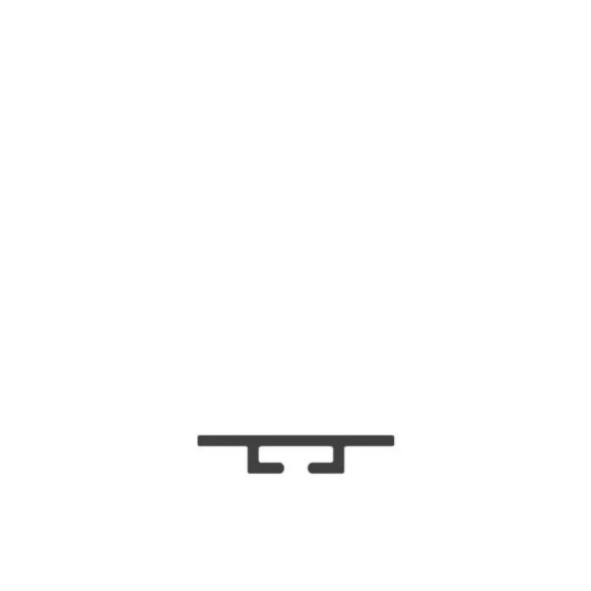 Miller Edge ME210-C7 Flat Mounting Channel (Edges)