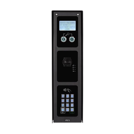 AES Modular Imperial Multicom Classic with Keypad & Prox (3x1) (Modular Intercom Units)