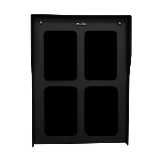 2 x 2 Module Assembled Pedestal w/ Back Box & Mounting Plate (Default)