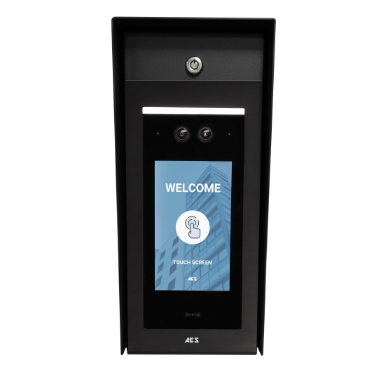 AES Multi Resident 4G Video Callbox with Touchscreen & 4G Cellular Module (Imperial Mounted, Powder Coated) - OPYN-MULTI-4G-IB-US