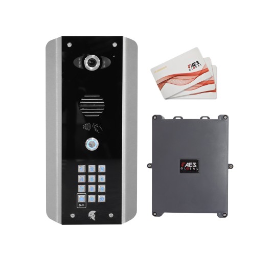 AES Praetorian IP Video Intercom Architecural w/ Keypad & Prox (US & Canada) - Includes 4G Router (Intercoms)