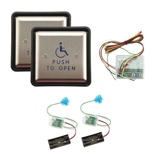 BEA Push Plate 45S-900 Package Pbs451 & 900MHz Trx/Rx & Box" - PUSH-PLATE-45S-900 (Default)