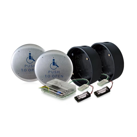 BEA Push Plate 6R-900 Package Pbr1 & 900MHz Trx/Rx & Box" - PUSH-PLATE-6R-900 (Default)