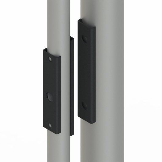 AES GateMaster Round Bar Adapter for Barrier Arm Operators RBA