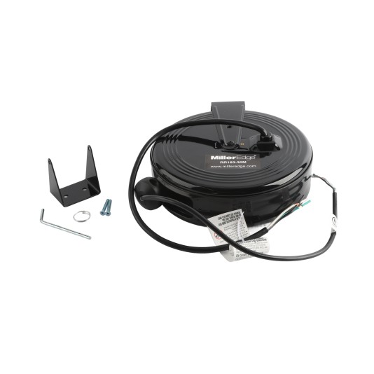 Miller Edge 30ft Retractable Extension Cord with Heavy-Duty Cord Reel- RR1633-30M (Default)