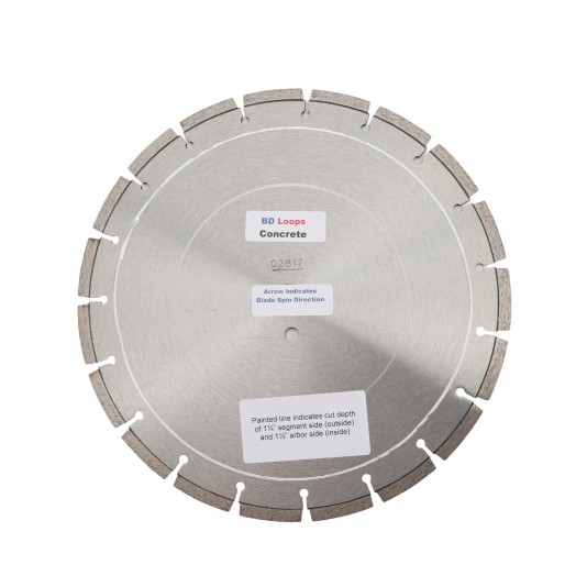 Pro Diamond 14" Diameter Blade with Depth Guide (Concrete)