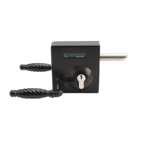 AES GateMaster Bolt-On Latch And Deadbolt 40-60mm Gates (Traditional Handle Style) - SBLD1602TDH