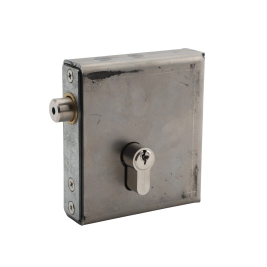 AES Gatemaster Weld-In Keyed Deadlock, 30mm Case Width - SWD1630 (Default)