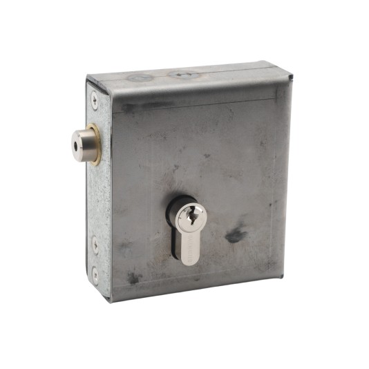 AES Gatemaster Weld-In Keyed Deadlock, 40mm Case Width - SWD1640 (Default)