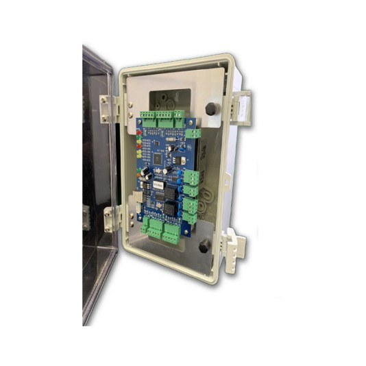 EMX TRES Defender 2 Door TCP/IP Controller With IP65 Enclosure - TRES-100-Defender-BK