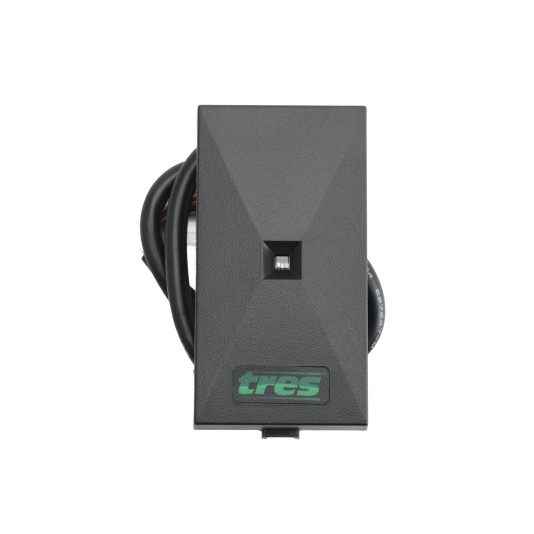 EMX TRES Proximity Reader With 5" Read Range, 26-Bit Wiegand Output & HID or AWID Formats - TRES-100-P-300-HA (Prox Readers)