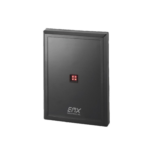 EMX TRES Proximity Reader With 15" Read Range, 26-Bit Wiegand Output & HID or AWID Formats - TRES-100-P-710-HA