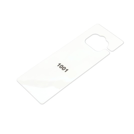EMX TRES 900 Passive Hang Tag With White Color Finish (6.0" X 2.125" X 0.04") - TRES-900-HT600-W (Default)