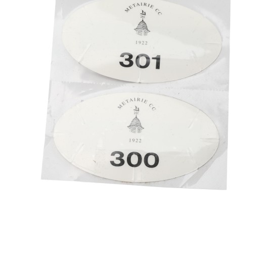 EMX Custom Windshield RFID Tag (Oval) 4.5" X 2.5" - TRES-900-WS421-OVAL (Default)