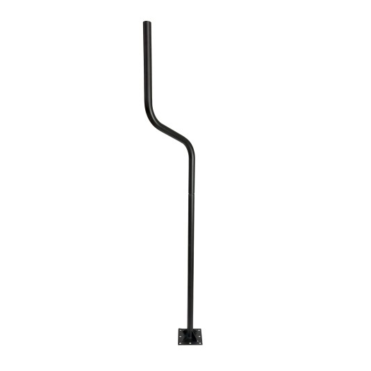 EMX TRES RFID Reader Mounting Stanchion Pedestal, Powder-Coated Black - TRES-RFID-PS094-B (Default)