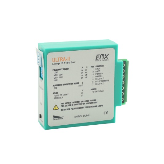 EMX LOW VOLTAGE - DIRECT WIRE - SINGLE CHANNEL - SINGLE RELAY - ULT-II