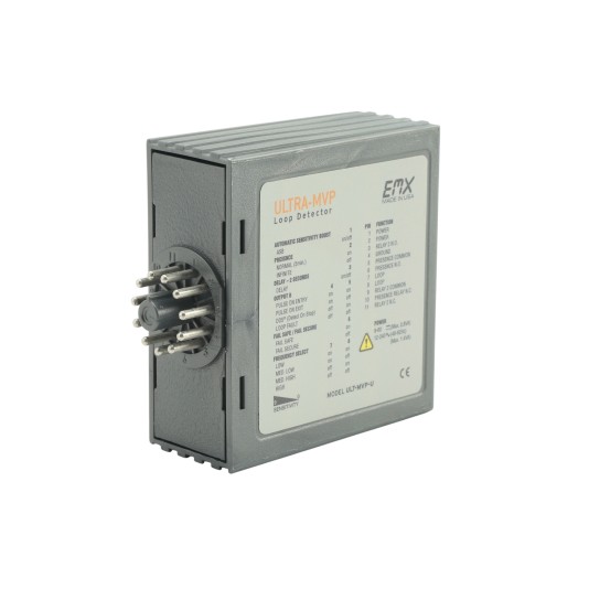 EMX MULTI VOLTAGE 12VDC-240VAC - 11 PIN - DUAL CHANNEL - DUAL RELAY (EUROPE) 