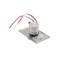BEA 2" Delayed Action Jamb "Push to Exit" Button (Text Only, Red) - 10ACPBDA2