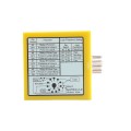 BEA 110V Single-Loop Matrix II Detector with Yellow Housing - 10MATRIXIIS110