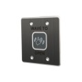 BEA Touchless Magic "Wave to Open" Actuator Double Gang (Text & Logo, Stainless Steel) - 10MS41-D