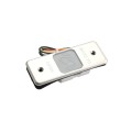 BEA Touchless Magic "Wave to Open" Actuator Jamb Plate (Text & Logo, Stainless Steel) - 10MS41-J