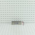 BEA Stainless Steel Push Plate Jamb - "Push to Open" Text & Accessibility Logo2 Stud w/ Boot - 10PBJM1