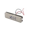 BEA Stainless Steel Push Plate Jamb - "Push to Open" Text & Accessibility Logo2 Stud w/ Boot - 10PBJM1