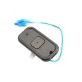 BEA 1-Button Wired Digital Transmitter with Flag Connector (3V, 433 MHz) - 10TD433PB3V