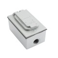 One Button Surface Mounted Control with Weatherproof Cover (NEMA 4 - 6 amp @ 125/250V AC) - MMTC 1BXC (Buttons)