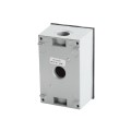 One Button Surface Mounted Control with Weatherproof Cover (NEMA 4 - 6 amp @ 125/250V AC) - MMTC 1BXC (Buttons)
