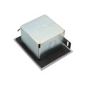 Exterior Flush Mount Keyswitch w/ Changeable Core Cylinder and Stop Button - MMTC 1KFSX-CC (Keyswitches)