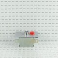 Exterior Flush Mount Keyswitch w/ Changeable Core Cylinder and Stop Button - MMTC 1KFSX-CC (Keyswitches)