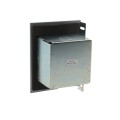 Exterior Flush Mount Keyswitch w/ Changeable Core Cylinder and Stop Button - MMTC 1KFSX-CC (Keyswitches)
