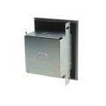 Exterior Flush Mount Keyswitch w/ Changeable Core Cylinder and Stop Button - MMTC 1KFSX-CC (Keyswitches)