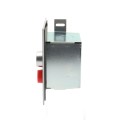 Exterior Flush Mount Keyswitch S-Type w/ Large Format Cylinder and Stop Button