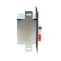 Exterior Flush Mount Keyswitch S-Type w/ Large Format Cylinder and Stop Button
