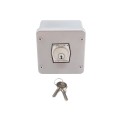 Exterior Surface Mount Open-Close Keyswitch with Mortise Cylinder - MMTC 1KX