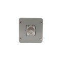 Surface Mount On-Off Keyswitch with Changeable Core Cylinder (20 amp @125V AC Or 15 amp @ 250V AC)