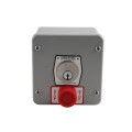 MMTC Exterior Surface Mount Open-Close-Stop Keyswitch with Lockout (Keyed Alike) - 1KXS-KA