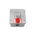 Exterior Surface Mount Open-Close-Stop Keyswitch with Lockout - MMTC 1KXS