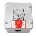 Exterior Surface Mount Open-Close-Stop Keyswitch with Lockout - MMTC 1KXS