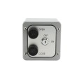 Two Button Exterior Surface Mount with Lockout Control (NEMA 4 - 6 amp @ 125-250V AC)