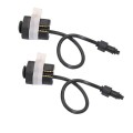 Bircher ExpertSystem Sensing Edge Contact End Piece w/ Cable Connector (Set of 2 pieces)