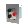 Three Button Exterior Open-Close-Stop Control Flush Mount (6 amp @ 125/250V AC) MMTC - 3BX
