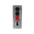 MMTC Exterior Control Station With Mortise Keyed Lockout (SLF Large Format Cylinder)